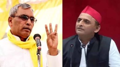 OP Rajbhar Akhilesh Yadav